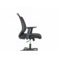 Q-320R Ergonomikus Hálós Forgószék Szürke-Fekete