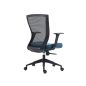 Q-328 Ergonomikus Hálós Forgószék Kék-Fekete