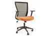Q-328 Hálós Ergonomikus Forgószék Narancssárga-Fekete TILT