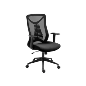 Q-330 Ergonomikus Hálós Forgószék Fekete