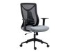 Q-330 Ergonomikus Hálós Forgószék Szürke-Fekete TILT