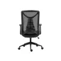 Q-330 Ergonomikus Hálós Forgószék Szürke-Fekete TILT