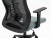 Q-330 Ergonomikus Hálós Forgószék Szürke-Fekete TILT