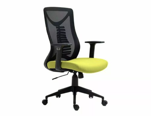 Q-330 Hálós Ergonomikus Forgószék Sárga-Fekete