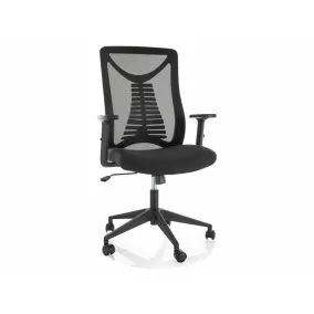 Q-330R Ergonomikus Hálós Forgószék Fekete