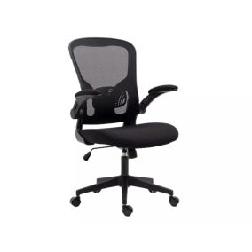   Q-333 Ergonomikus Hálós Forgószék Fekete TILT Mechanikával