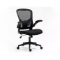 Q-333 Ergonomikus Hálós Forgószék Fekete TILT Mechanikával