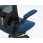 Q-333 Ergonomikus Hálós Forgószék Kék-Szürke