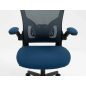 Q-333 Ergonomikus Hálós Forgószék Kék-Szürke