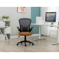Q-333 Ergonomikus Hálós Forgószék Narancssárga-Fekete