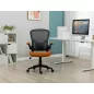 Q-333 Ergonomikus Hálós Forgószék Narancssárga-Fekete