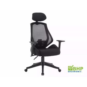 Q-406 M Ergonomikus Hálós Forgószék Fekete Multiblock