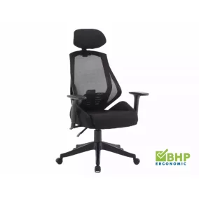 Q-406 M Ergonomikus Hálós Forgószék Fekete Multiblock