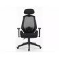 Q-406 M Ergonomikus Hálós Forgószék Fekete Multiblock
