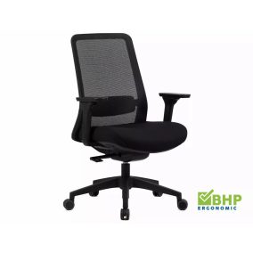Q-718 Ergonomikus Hálós Forgószék Fekete