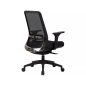 Q-718 Ergonomikus Hálós Forgószék Fekete