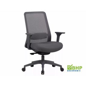 Q-718 Ergonomikus Hálós Forgószék Szürke