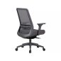 Q-718 Ergonomikus Hálós Forgószék Szürke