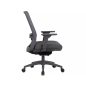 Q-718 Ergonomikus Hálós Forgószék Szürke