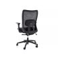 Q-724 Ergonomikus Hálós Forgószék Fekete