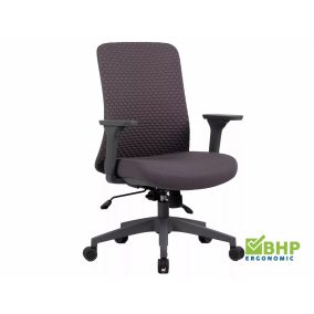 Q-744 Ergonomikus Forgószék Szürke 3D Szövettel