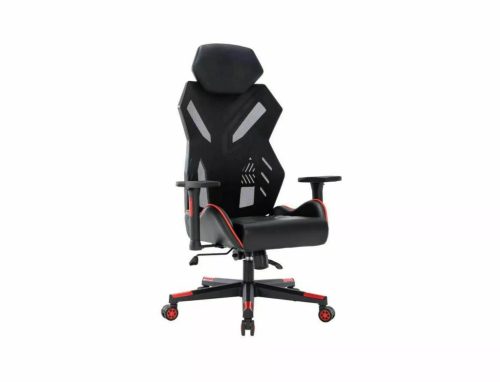 Revolt Pro Gaming Műbőr Forgószék Fekete-Piros Ergonomikus 3D