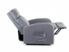 Odys Elektromos Relax Szövet Fotel Szürke