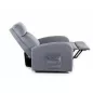 Odys Elektromos Relax Szövet Fotel Szürke