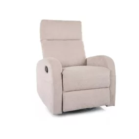 Olimp Raven Relax Fotel Szövet Bézs Forgatható