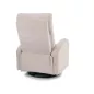 Olimp Raven Relax Fotel Szövet Bézs Forgatható