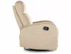 Olimp Velvet Relax Kinyitható Bársonyfotel Bézs/Fekete