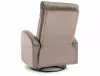 Olimp Velvet Kényelmi Fotel Bársony Cappuccino Forgatható Relax