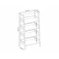 Olsen Modern Létrás Polcos Állvány Tölgy-Fehér