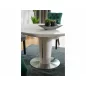   Orbit Ceramic Bővíthető Márvány Étkezőasztal Fehér 120/160