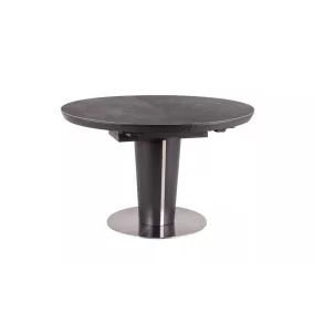   Orbit Ceramic Bővíthető Márvány Étkezőasztal Szürke Antracit