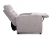 Otus Brego Kinyitható Relax Fotel Szürke Szövet