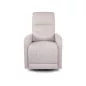Otus II Brego Elektromos Relax Fotel Világos Bézs