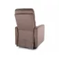Otus II Elektromos Relax Fotel Bársony Cappuccino