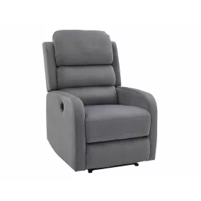 Pegaz Elektromos Bársony Relax Fotel Szürke
