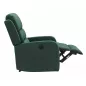 Pegaz Elektromos Bársony Relax Fotel Zöld