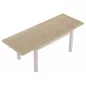   Presto Kihúzható Étkezőasztal Laminált Cremona Tölgy/Kasmír