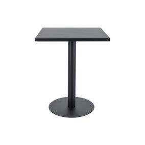 Pub K Négyzetes Fém Bárasztal Fekete