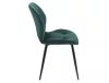 Rick Velvet Bársony Étkezőszék Zöld Geometrikus
