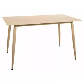  Rion 130 Étkezőasztal Kerámia Travertine Bézs Matt Kasmír