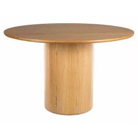 Rondo Étkezőasztal MDF Tölgy Kerek Asztal