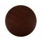 Rondo kerek étkezőasztal MDF diófa furnér 120 cm