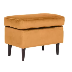 Ron Bluvel Lábtartó Bársony Curry Puff Wenge Lábakkal