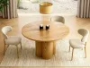 Rosalia Étkezőasztal MDF Tölgy Kerek 120 cm