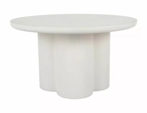 Rosalia Dohányzóasztal MDF Mikrocement Écru