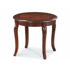 Royal D Kerek Diófa Furnéros Dohányzóasztal